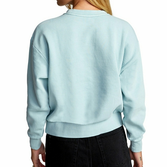 RVCA Logo Fleece Sweatshirt- XL - Picture 2 of 9